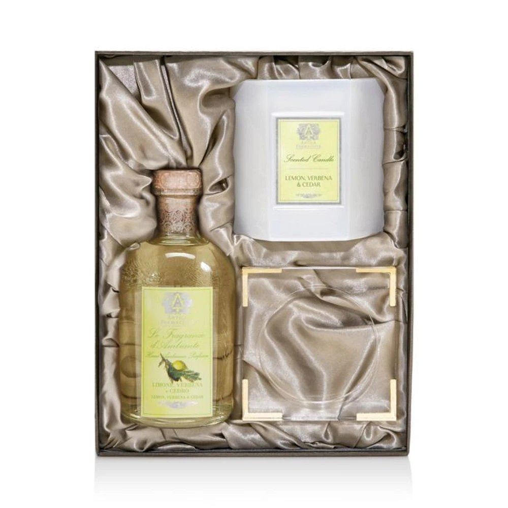 Lemon, Verbena & Cedar Home Ambiance Gift Set Brand Name