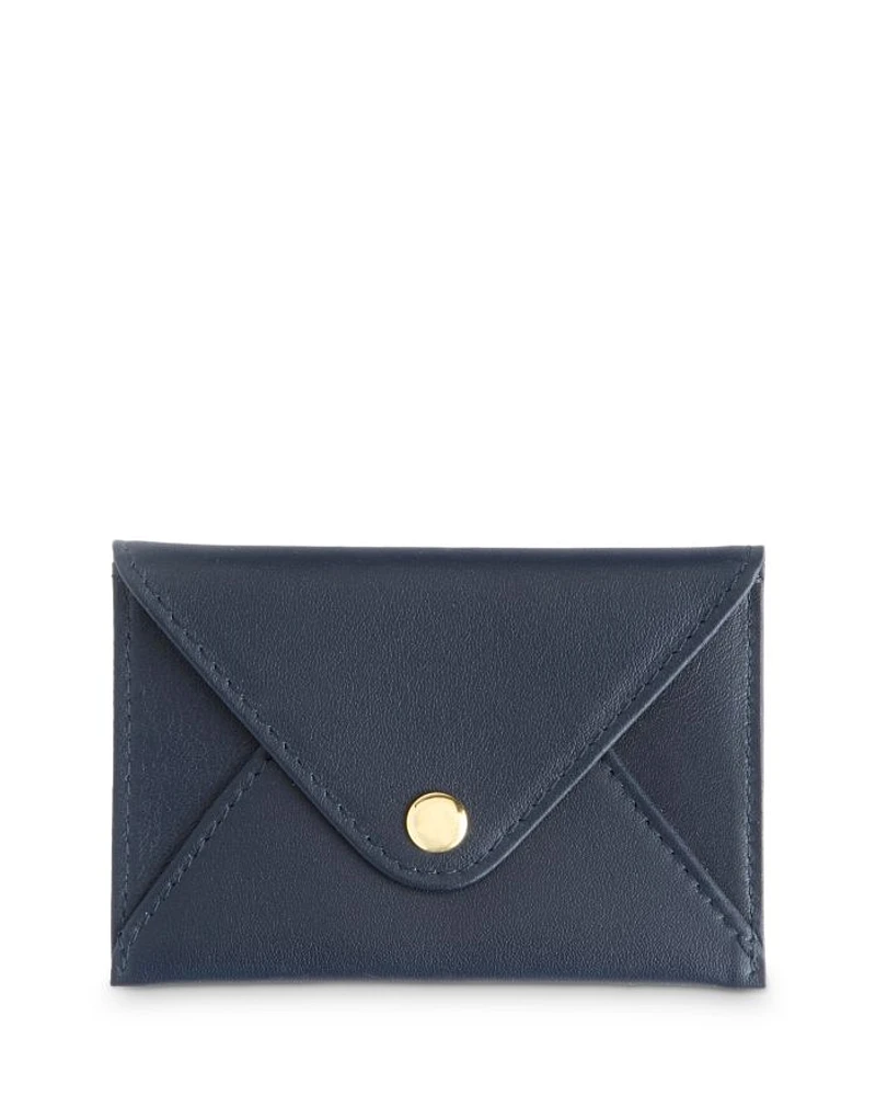 Leather Envelope Card Case