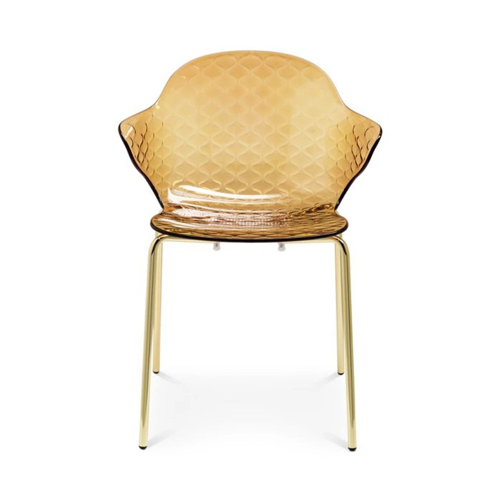 St. Tropez Brass Chair
