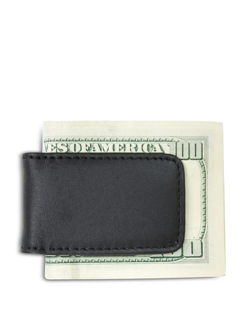 Leather Magnetic Money Clip