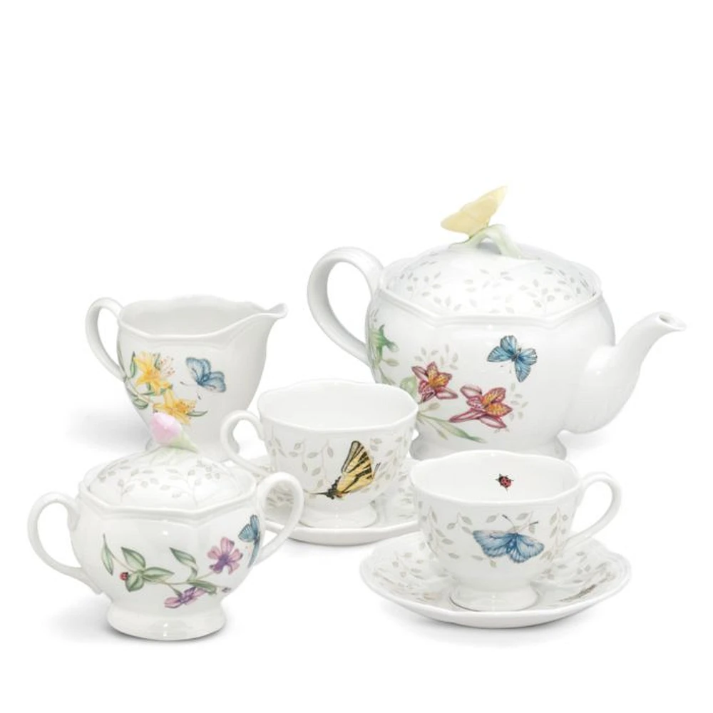 Butterfly Meadow 7-Piece Tea Set