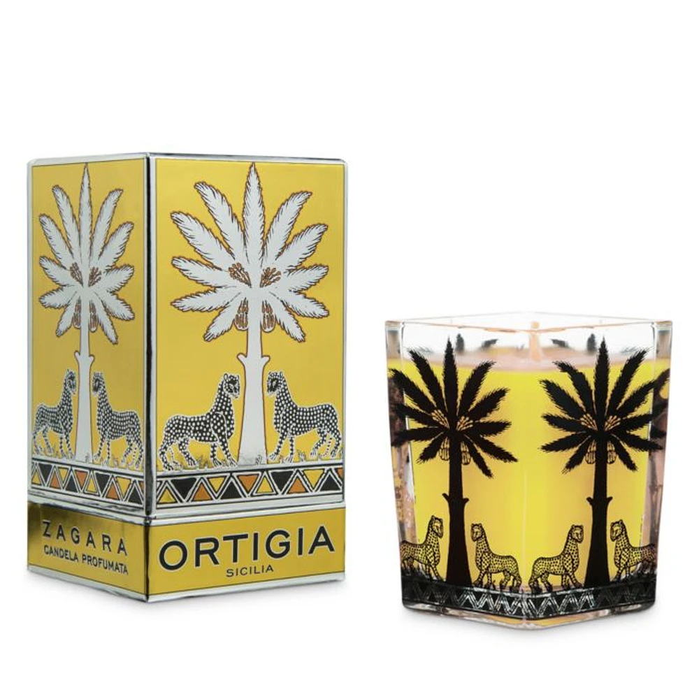 Zagara Large Square Candle 6 oz.