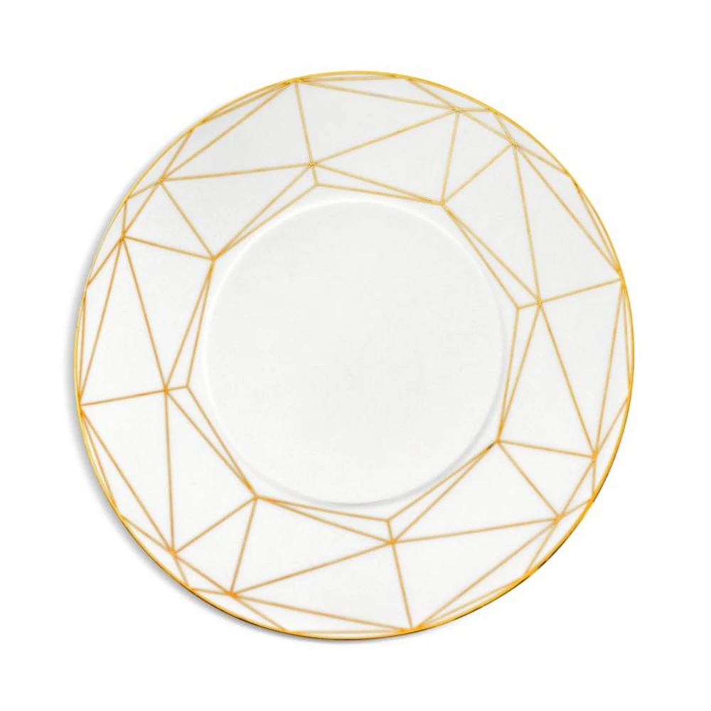 Gem Cut Salad/Dessert Plate