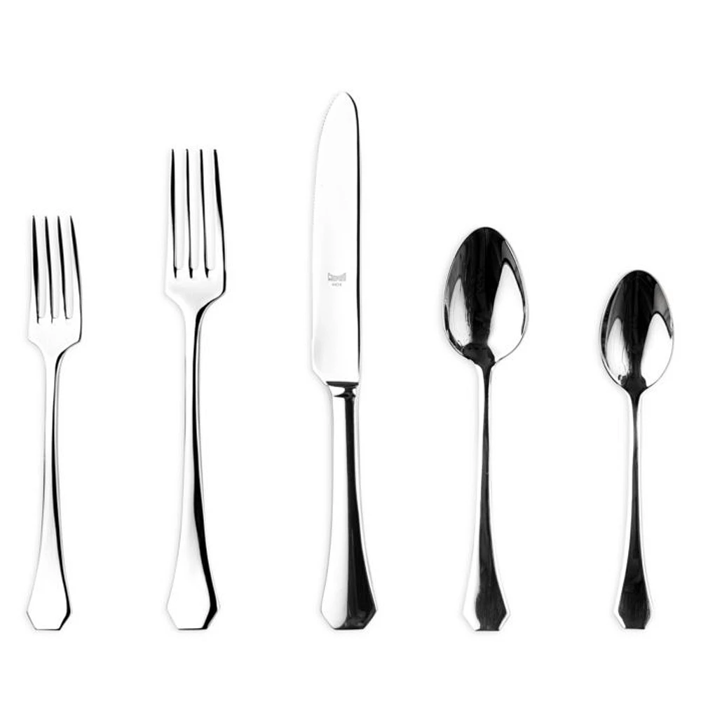 Moretto Flatware 5-Piece Place Setting