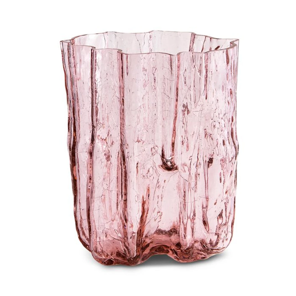 Crackle Tall Vase