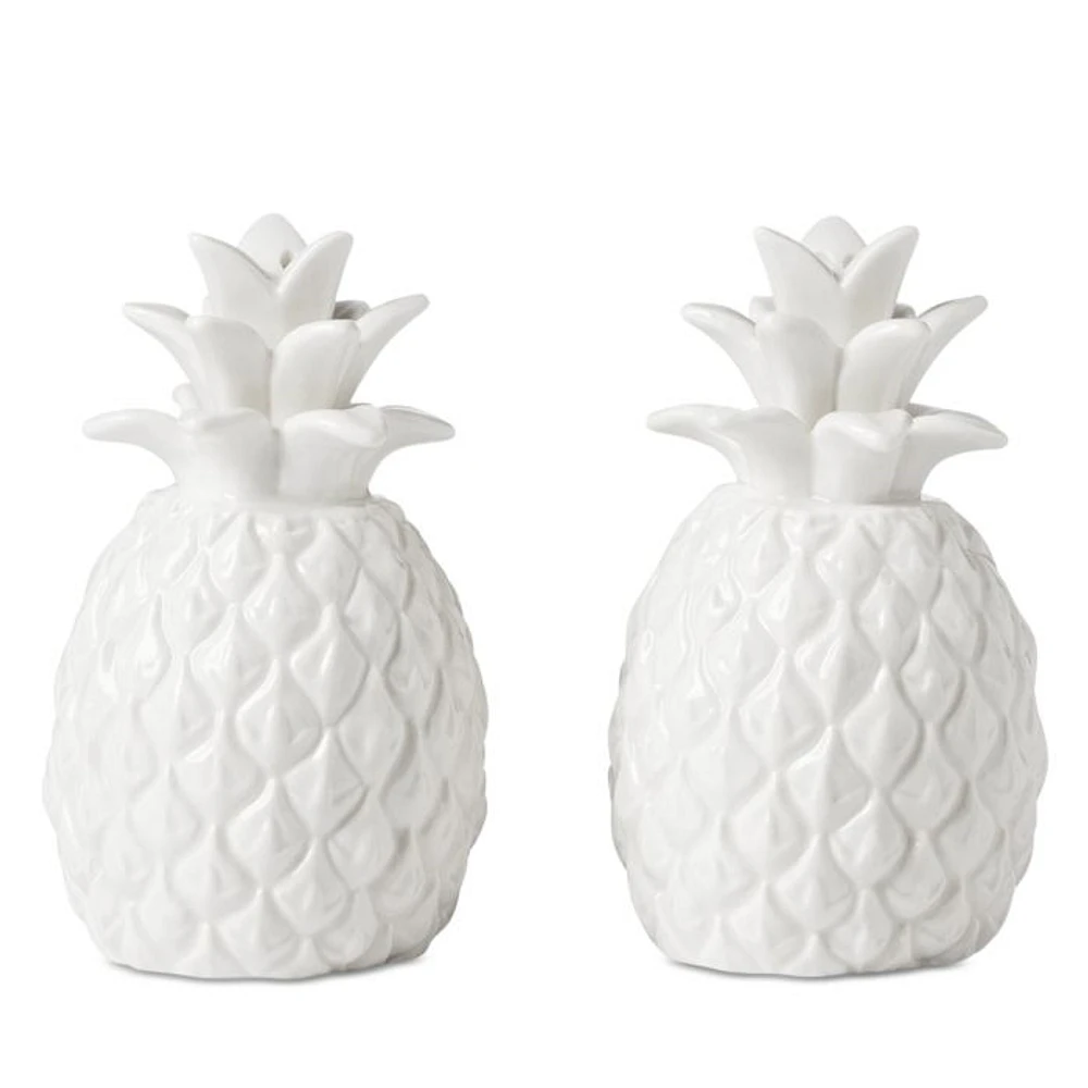 Wicker Creek Pineapple Salt & Pepper Set
