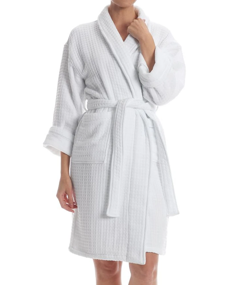 Waffle Twist Bath Robe