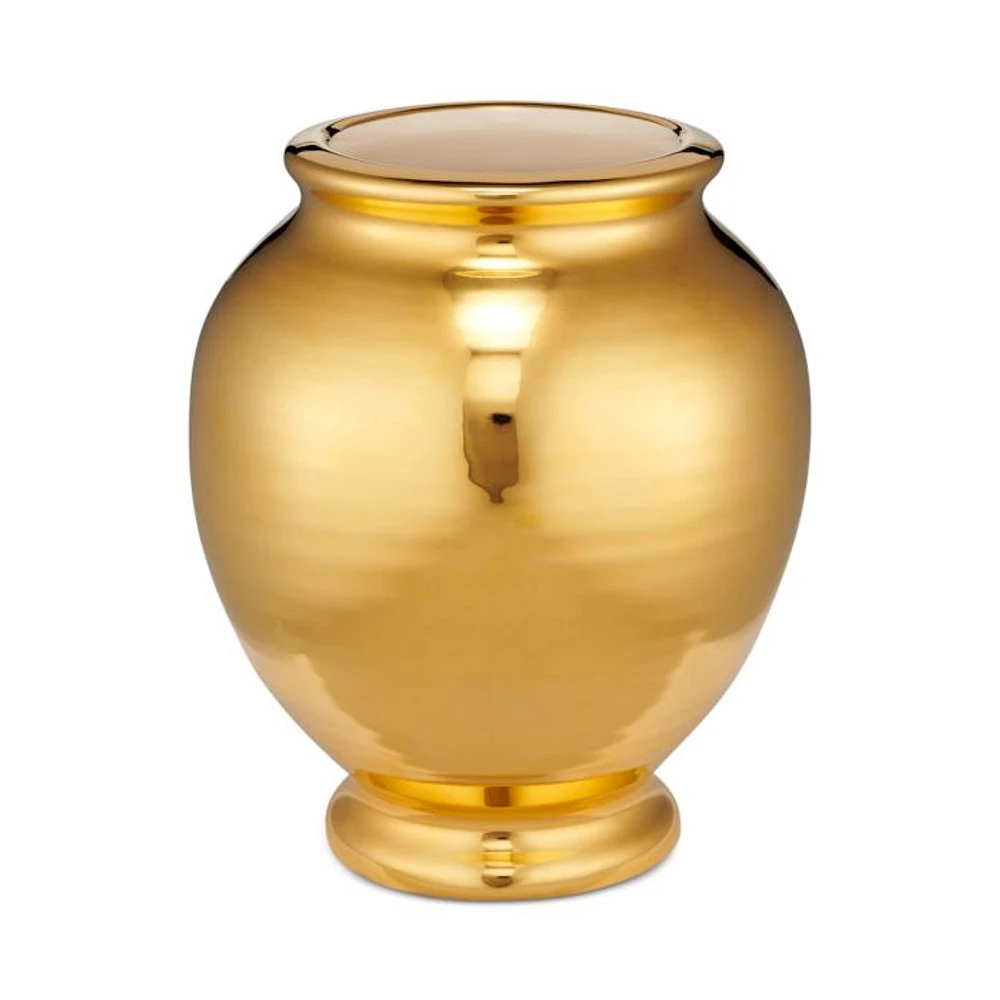 Siena Small Vase, Gold