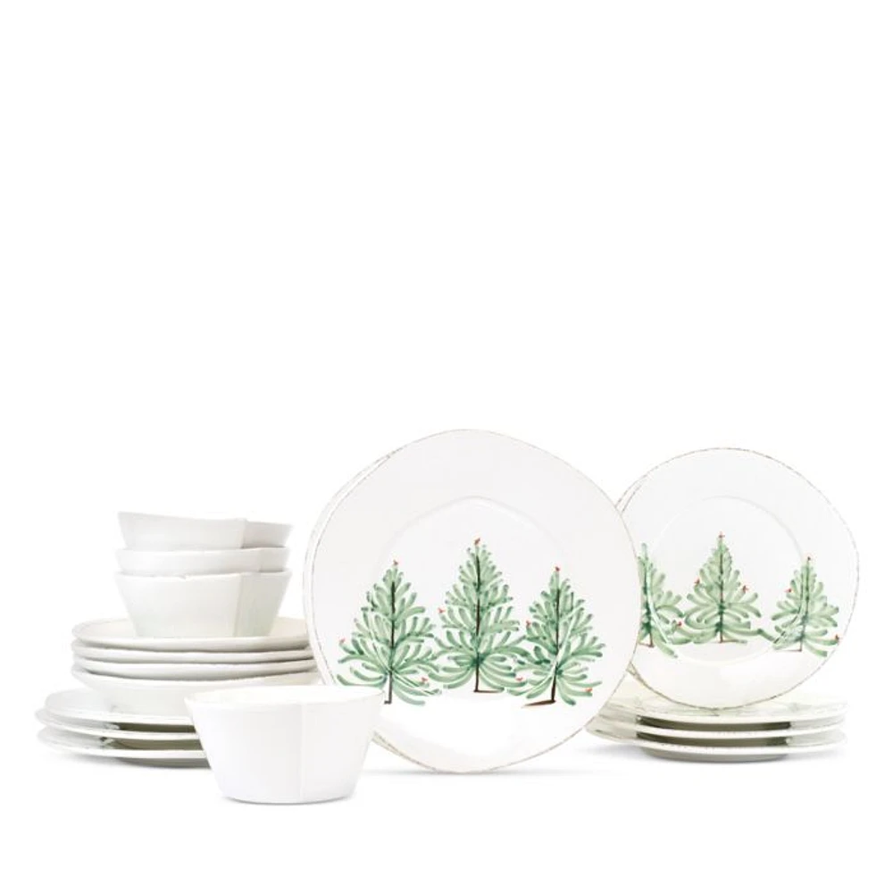 Lastra Holiday Sixteen Piece Place Setting