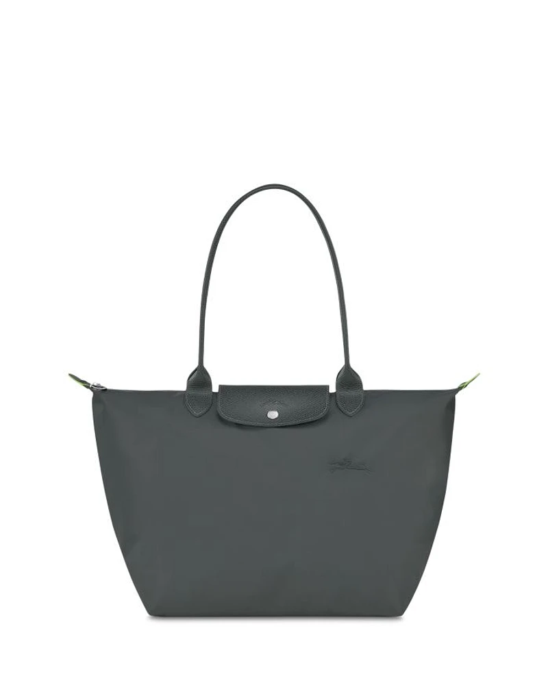 Le Pliage Green Large Nylon Tote Bag