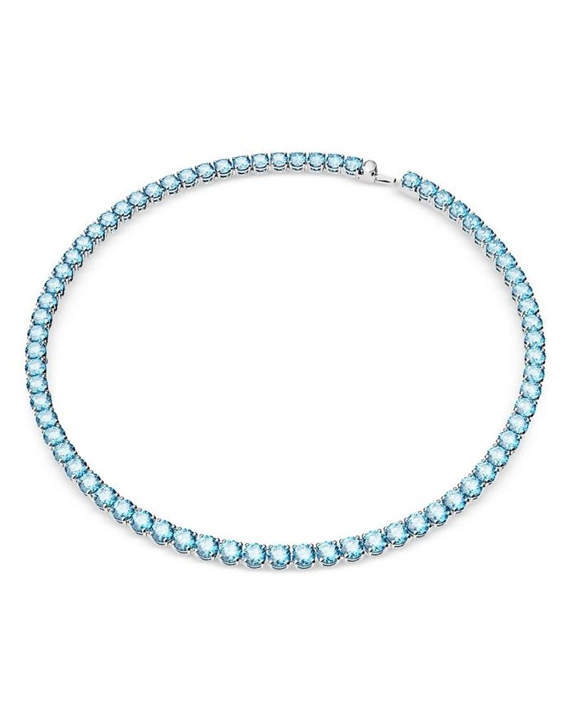 Matrix Crystal Tennis Necklace