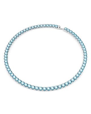 Matrix Crystal Tennis Necklace