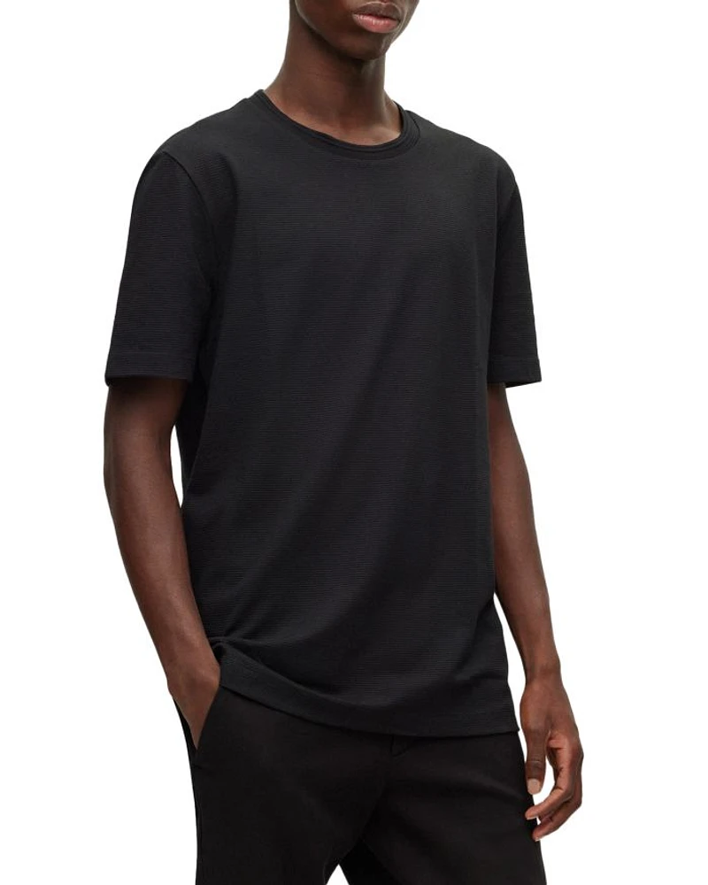 Tiburt Regular Fit Textured Short Sleeve Tee