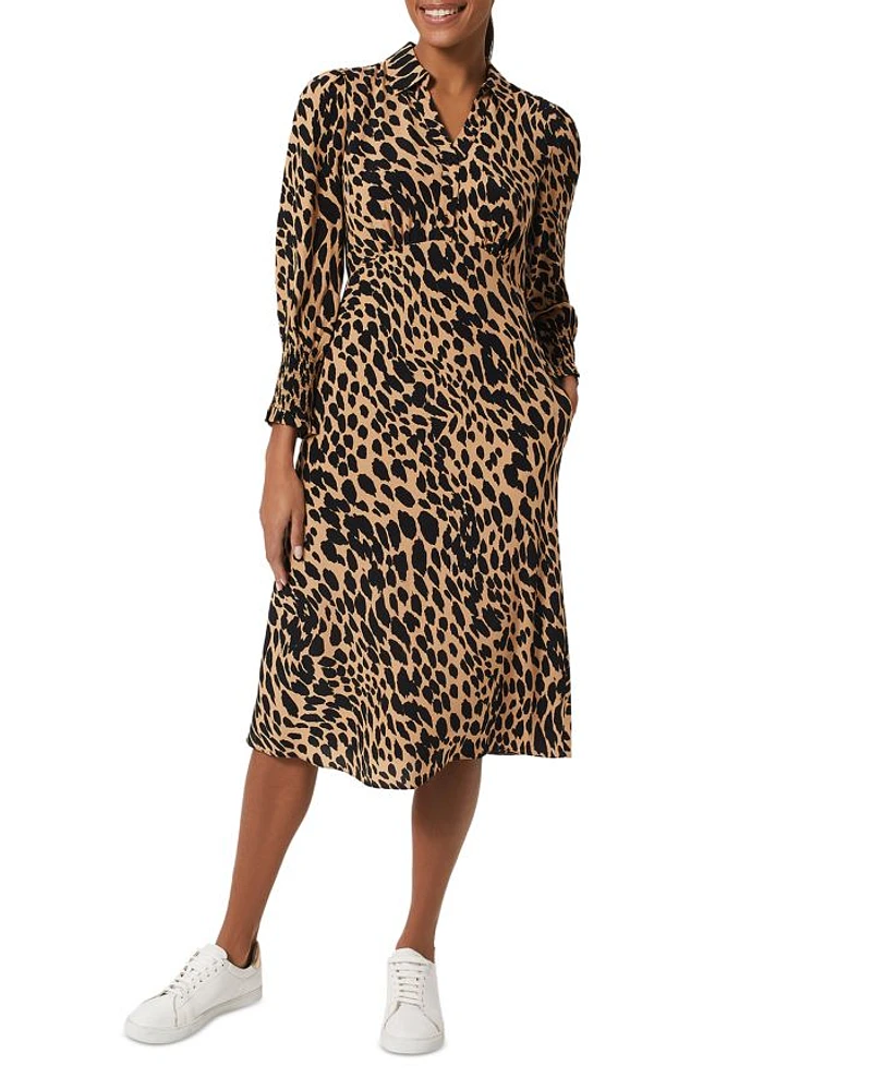 Ariel Long Sleeve Midi Dress