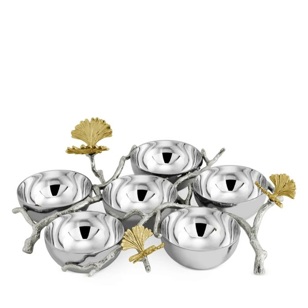 Butterfly Ginkgo Luxe Seder Plate- Exclusive