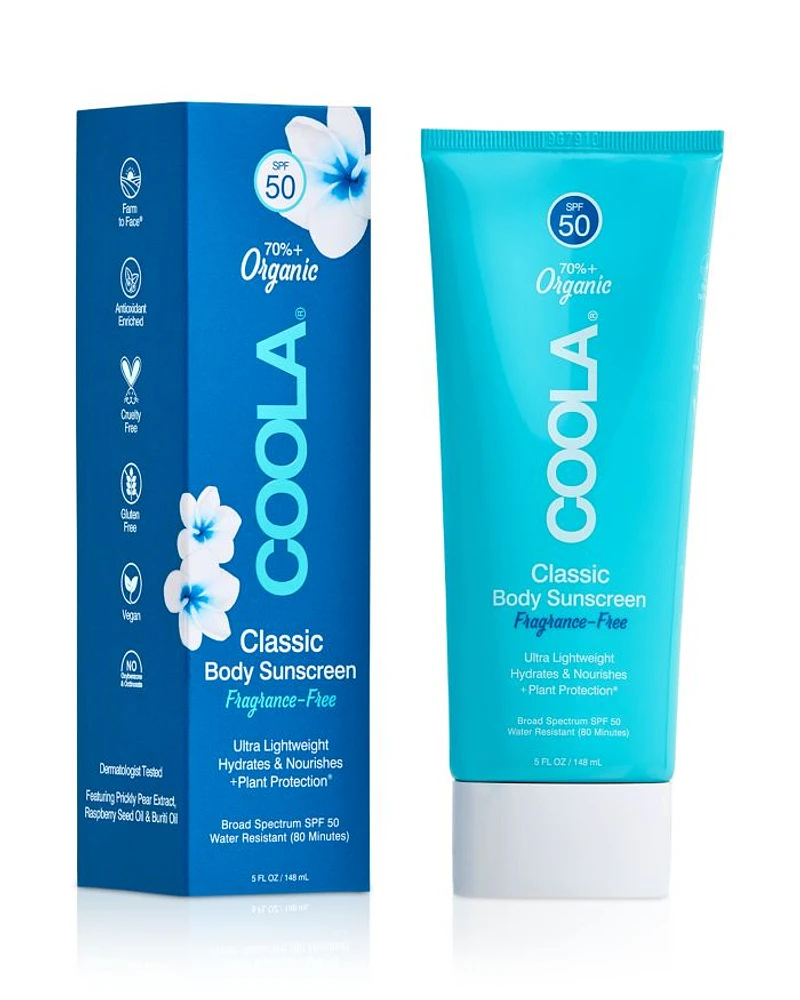 Classic Body Sunscreen Lotion SPF 50, Fragrance-Free 5 oz.