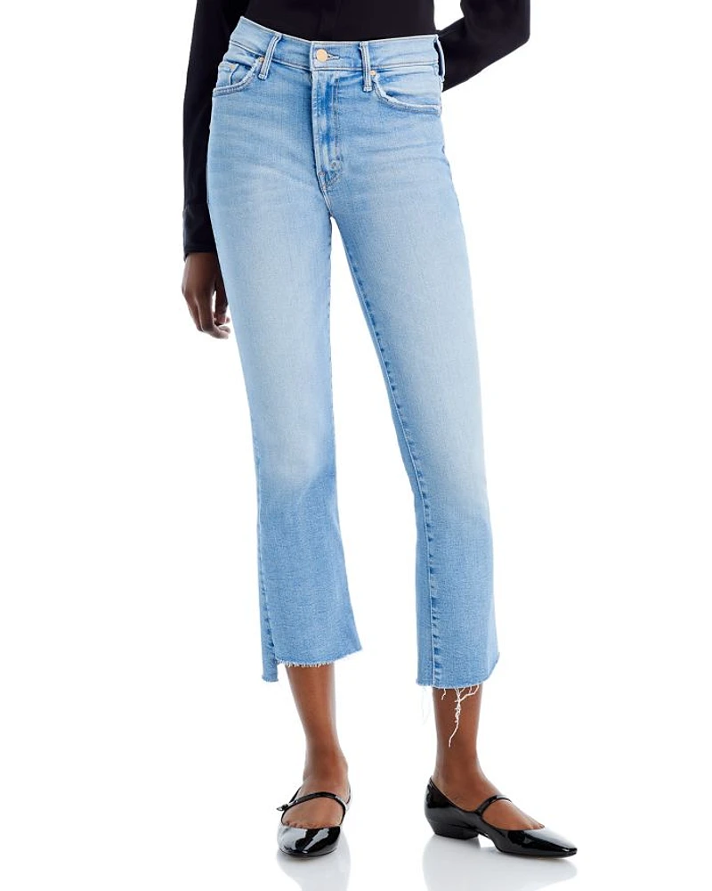 The Insider High Rise Crop Step Fray Bootcut Jeans Limited Edition