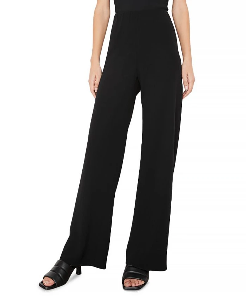 High Waist Crepe Biased Pants
