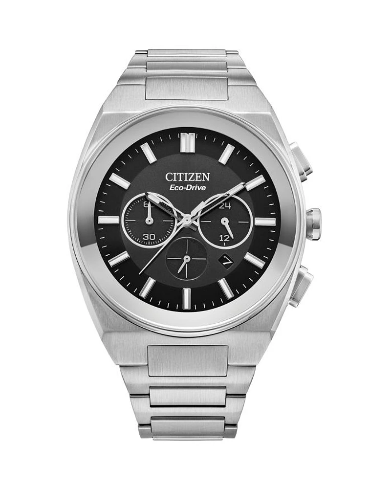 Eco-Drive Modern Axiom Chronograph, 43mm