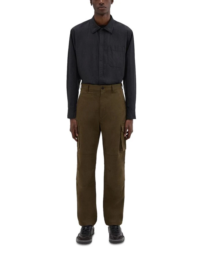 Cotton Twill Cargo Pants
