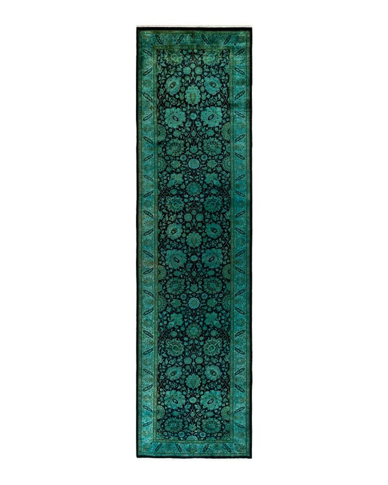 Fine Vibrance M1502 Runner Area Rug, 3'2" x 12'