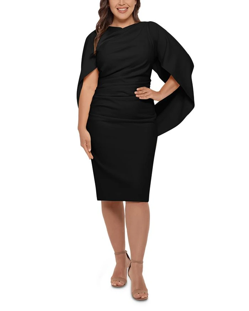 Drape Back Cocktail Dress