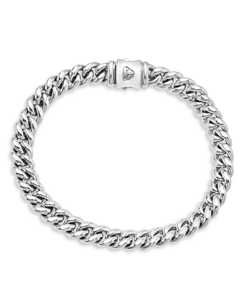 Men's Sterling Silver Anthem Curb Chain Link Bracelet - Exclusive