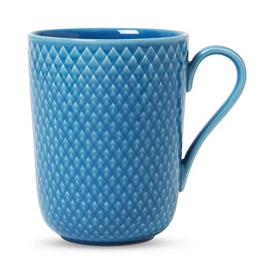 Lyngby Porcelain Rhombe Color Mug with Handle