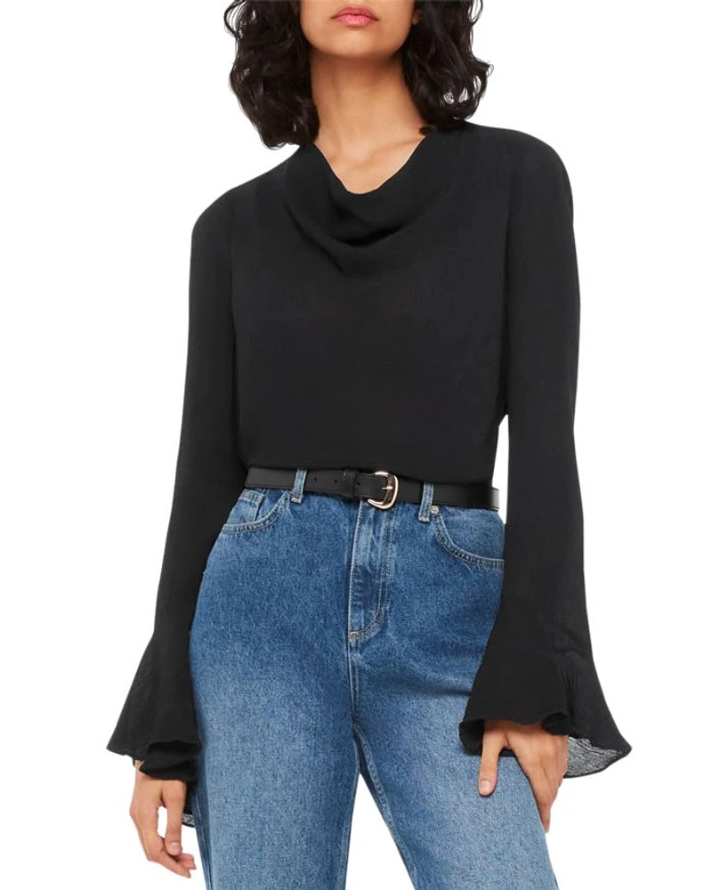 Pia Cowl Neck Top