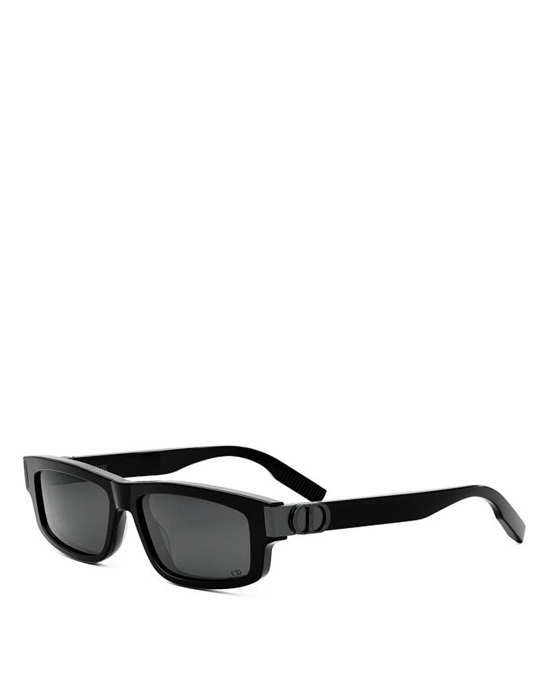CD Icon S2I Rectangular Sunglasses, 55mm