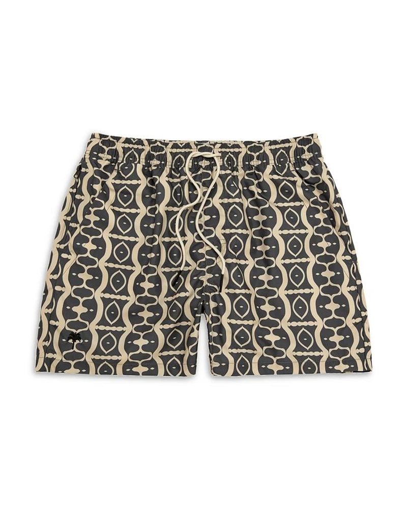 Forge Hypnotise Tailored Fit 4.3" Swim Trunks
