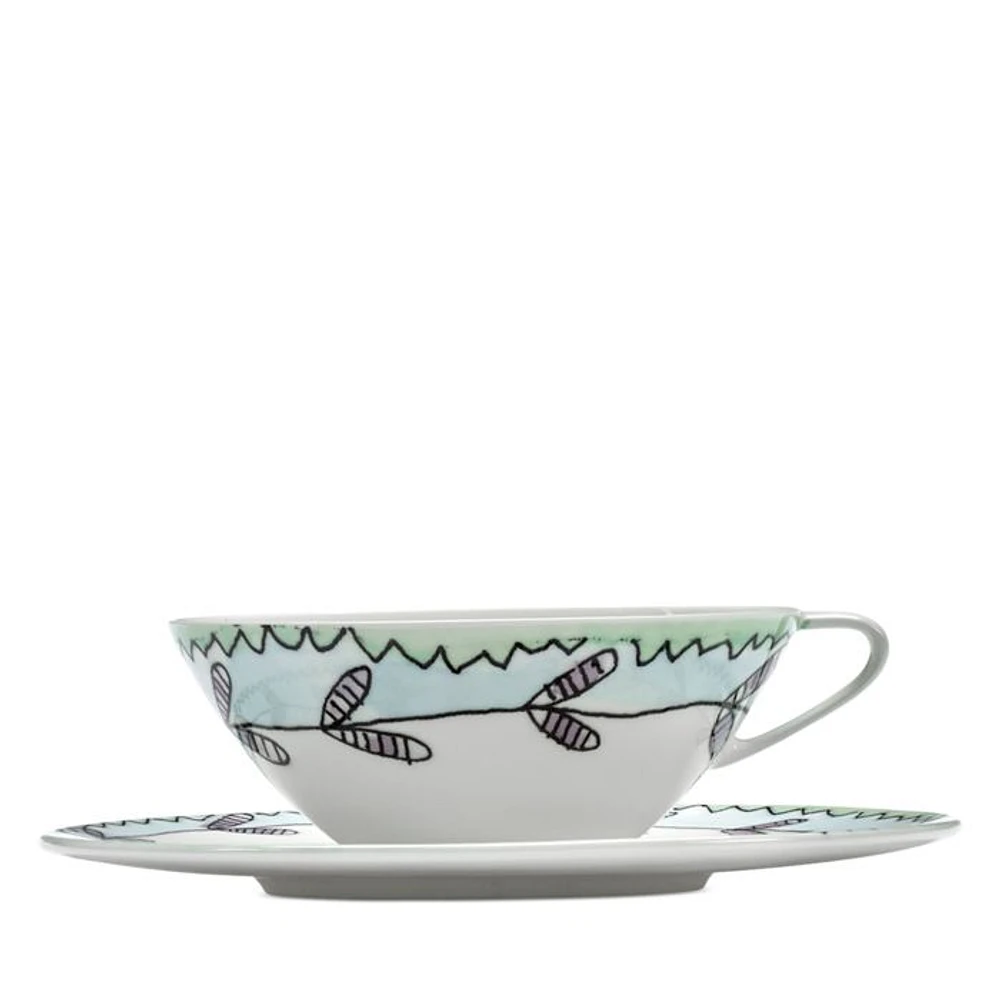 Marni Blossom Milk Tea/Coffee Cup & Saucer