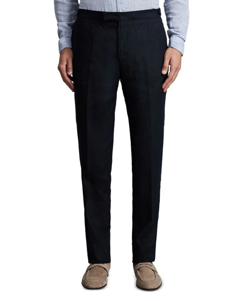 Kin Slim Fit Linen Mixer Trousers