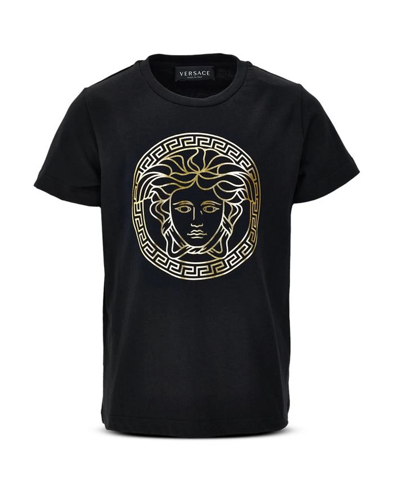 Boys' Cotton Jersey Medusa Logo Tee - Little Kid