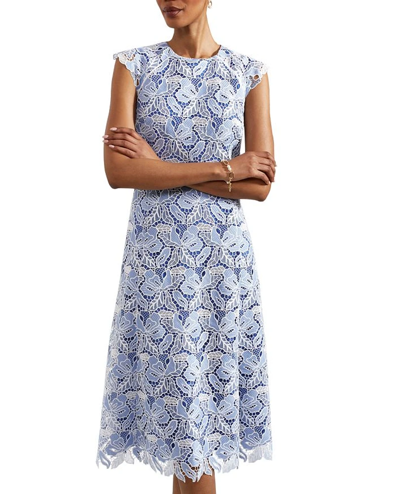 Phoebe Lace Midi Dress