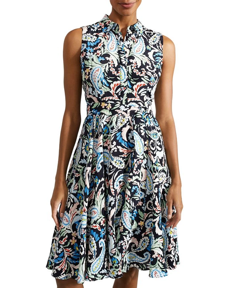 Belinda Paisley Print Dress