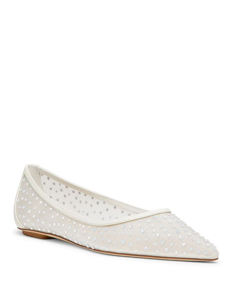 Women's Emilia Embellished Mesh Flats