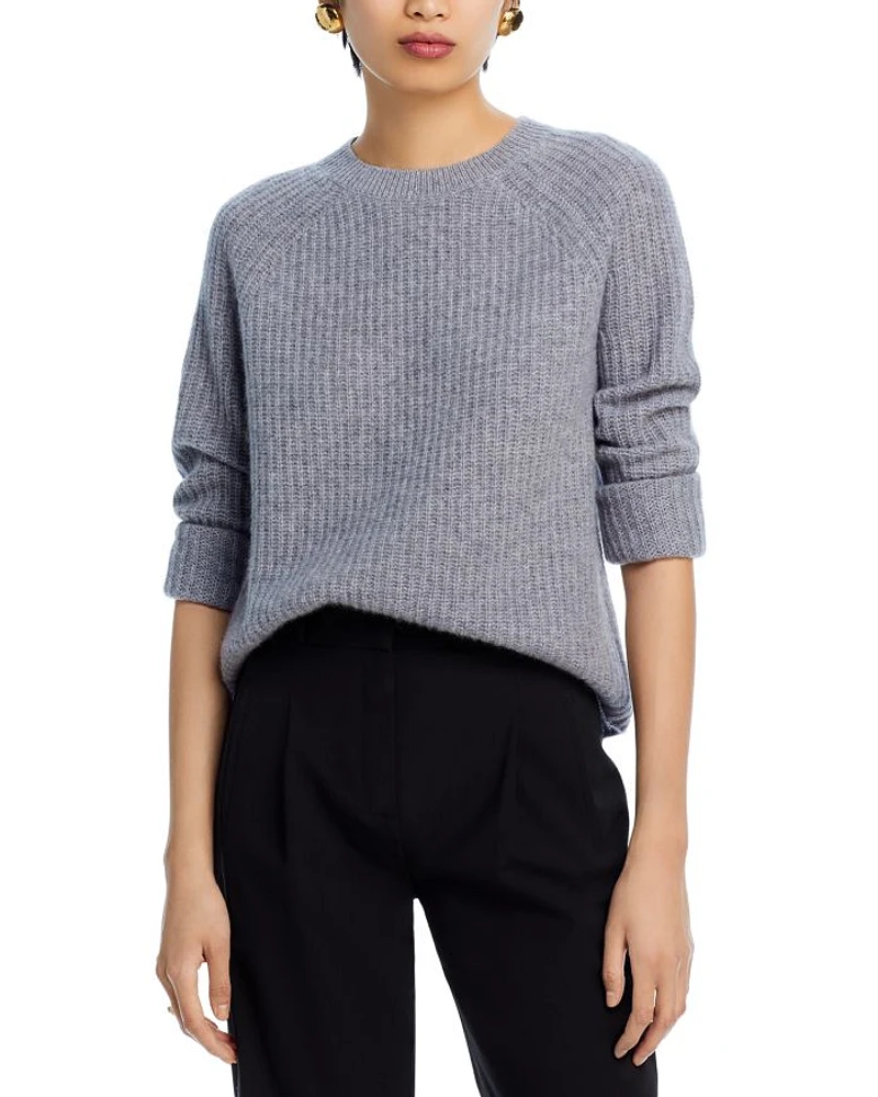 Shaker Stitch Raglan Sweater - Exclusive