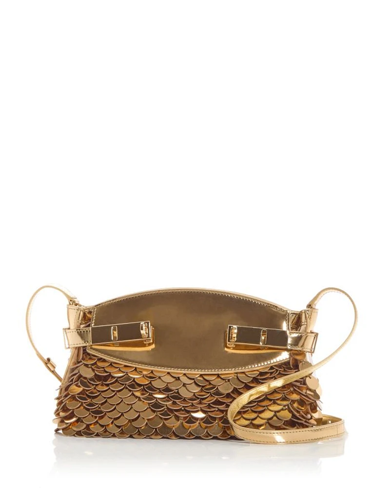 Hug Sequin Embellished Clutch