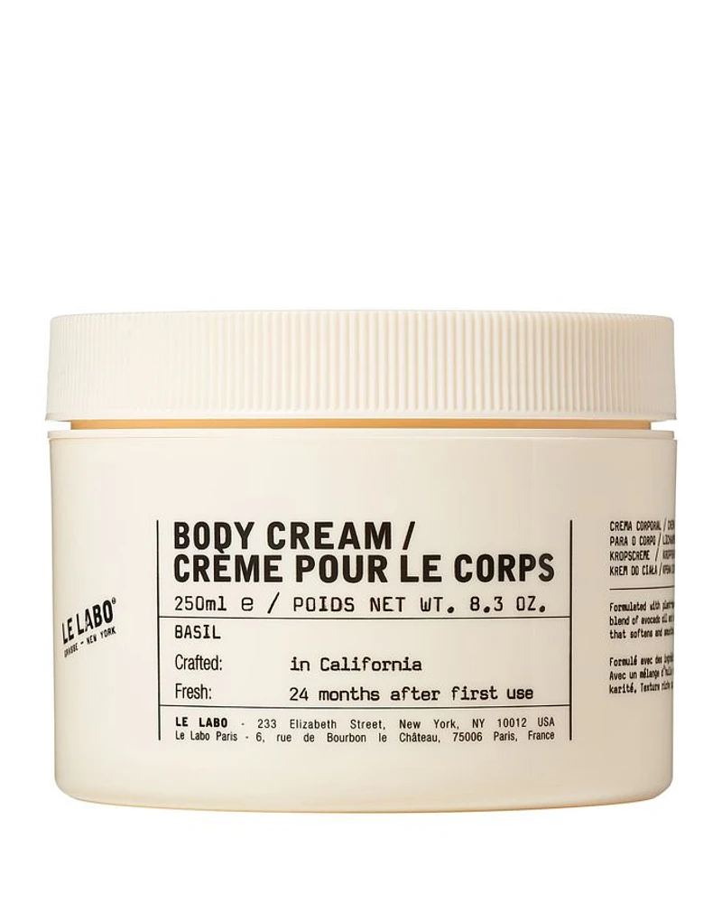 Basil Body Cream 8.3 oz.
