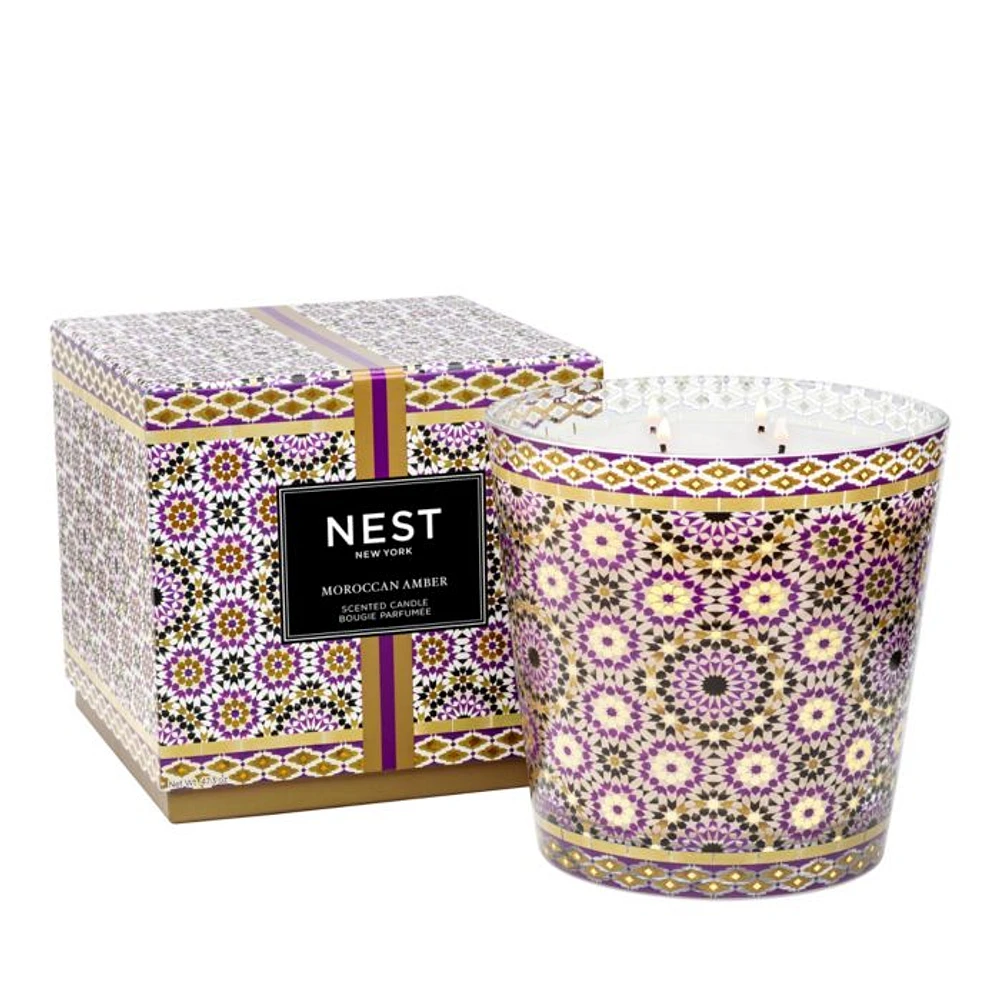 Moroccan Amber Luxury Candle, 47.3 oz.