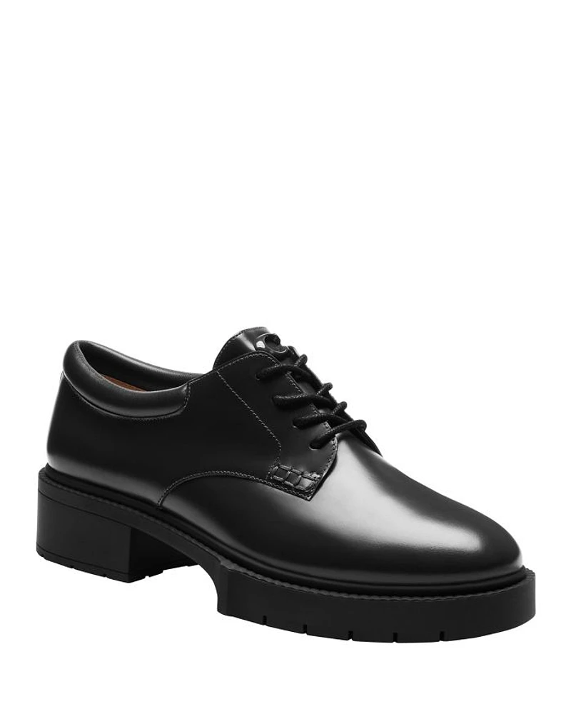 Women's Lyla Leather Derby Loafers