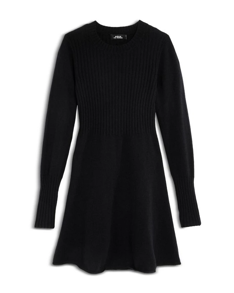 Girls' Cashmere Fit and Flare Dress, Big Kid - Exclusive