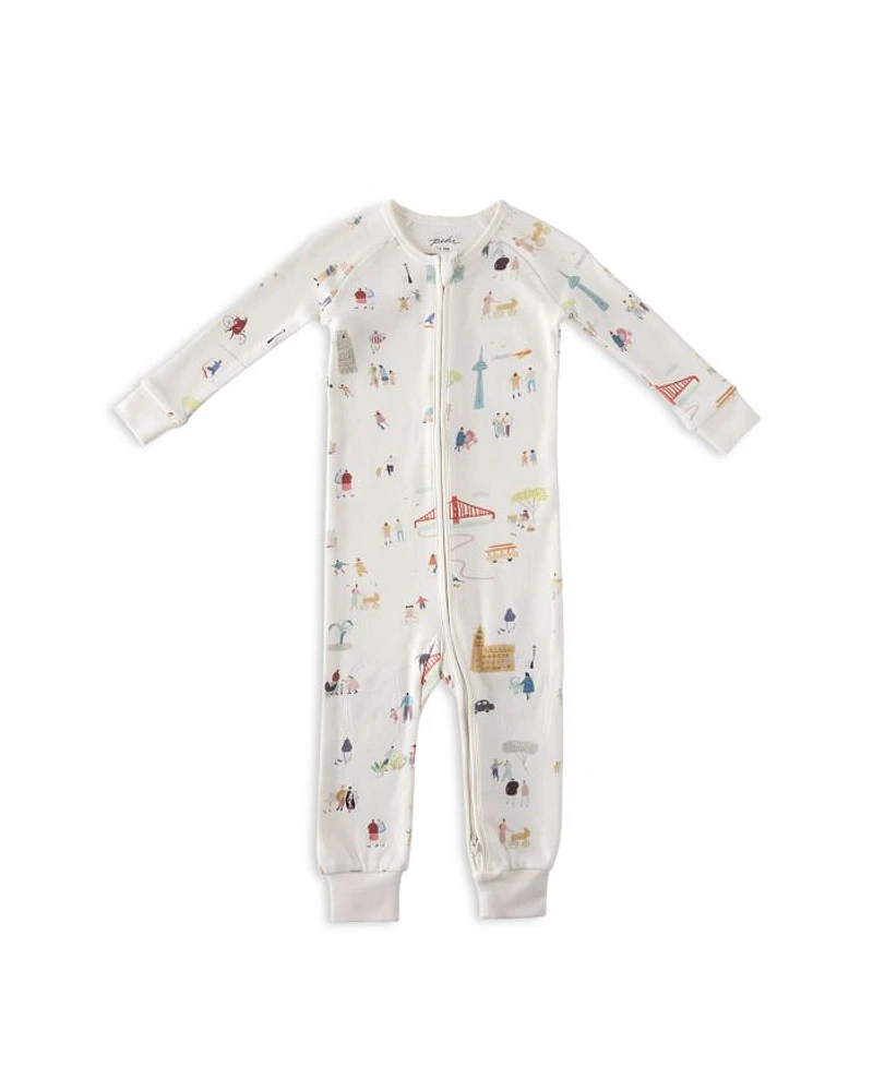 Unisex Ribbed Baby Footless Sleeper