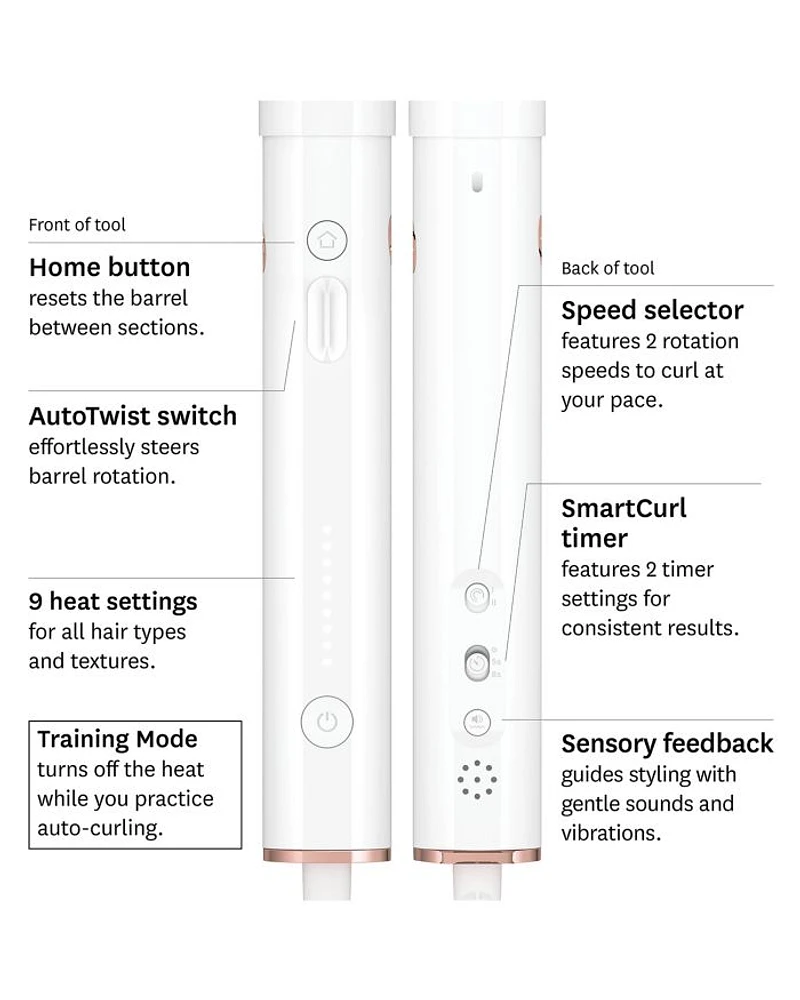 CurlWrap 1" Automatic Rotating Curling Iron