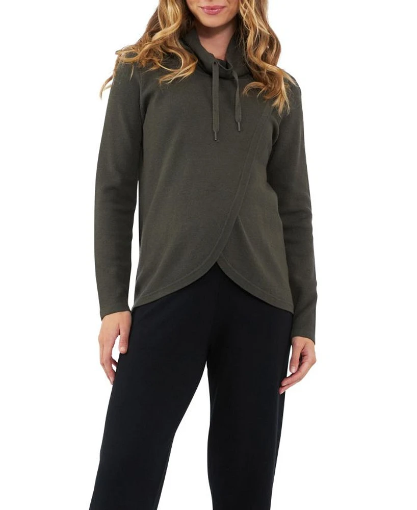 Cassie Cross Over Nursing Knit Sweater