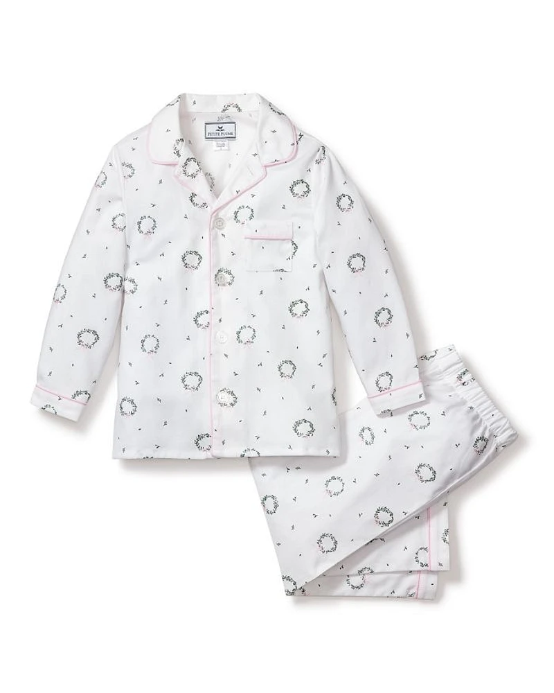 Girls Somerset Wreath Pajama Set - Baby, Little Kid, Big Kid
