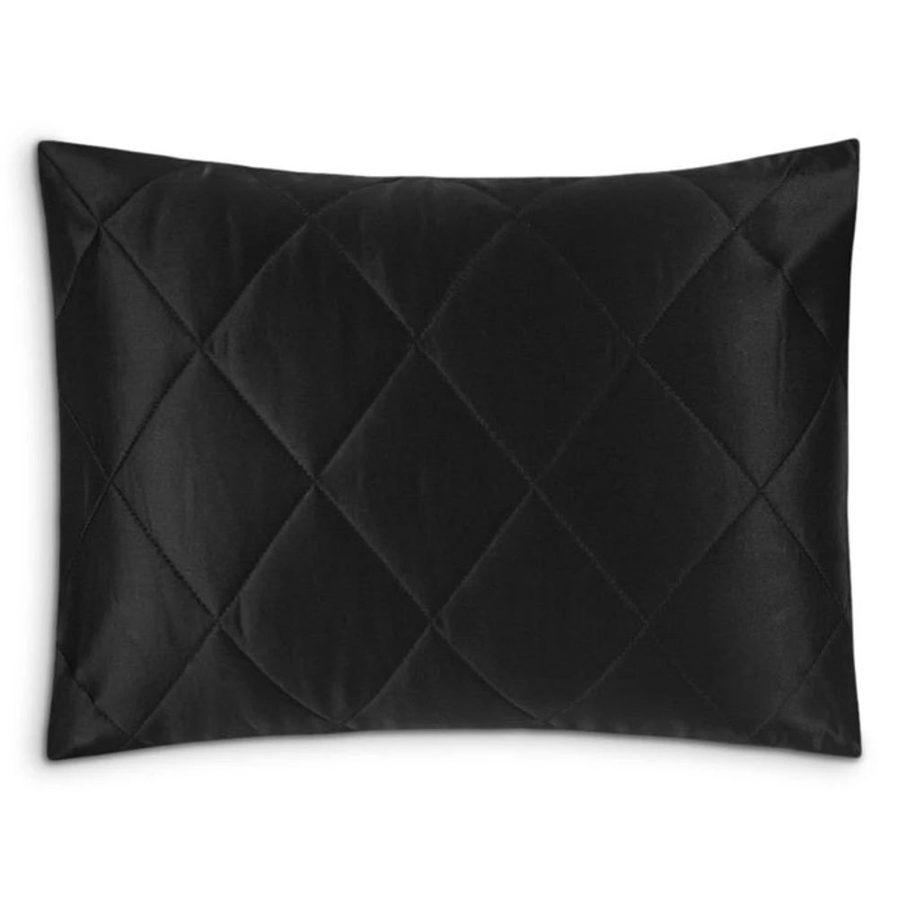Nocturne Sateen Quilted Boudoir Sham