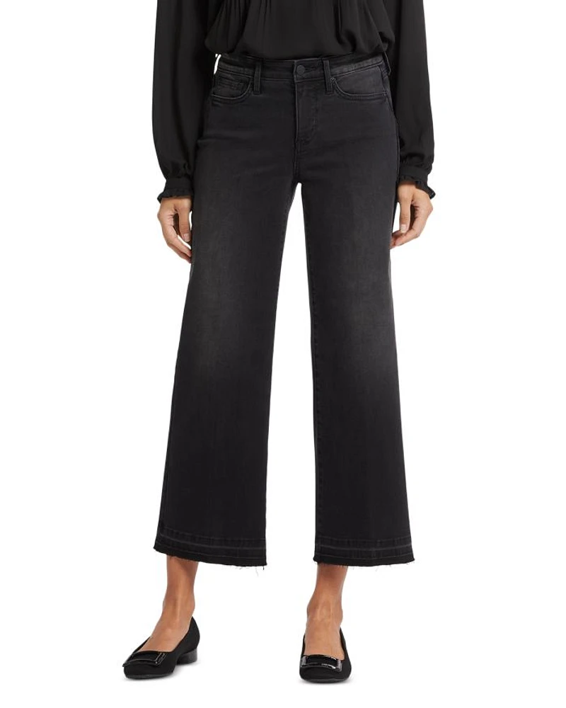 Teresa Wide Leg Ankle Jeans Crosswinds