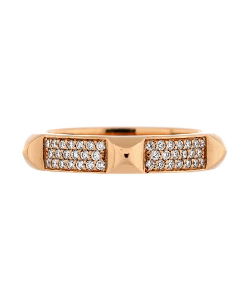Clou d'H Ring 18K Rose Gold with Diamonds